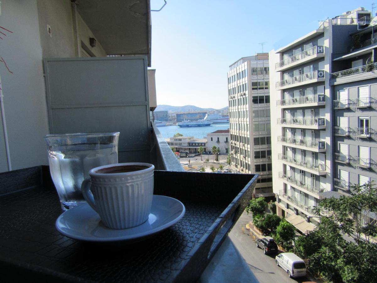 Apartamento Με Θεα Το Λιμανι El Pireo Exterior foto